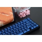 (SO) Classic Pure Blue 104+48 GMK ABS Doubleshot Full Double Shot Keycaps for Cherry MX Mechanical Gaming Keyboard